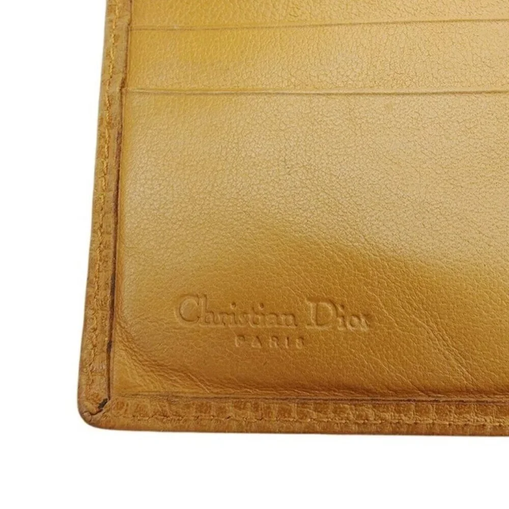 Dior Bifold Wallet light brown Women Authentic secondhand